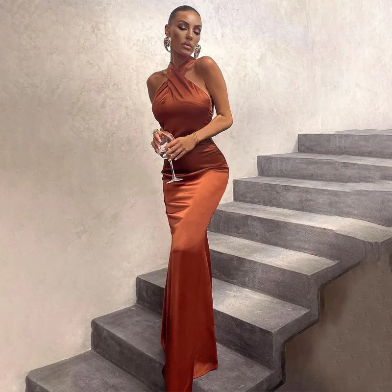 Robe de Soirée Dos nu