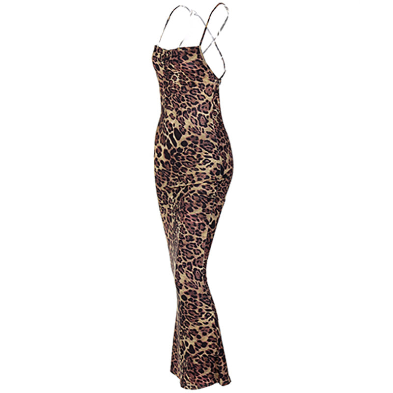 Robe Leopard Dos nu