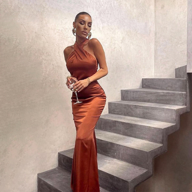 Robe de Soirée Dos nu