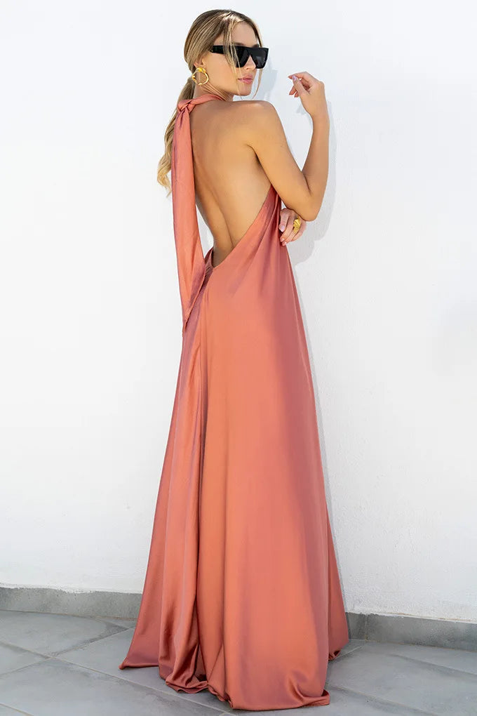 Robe été Dos nu