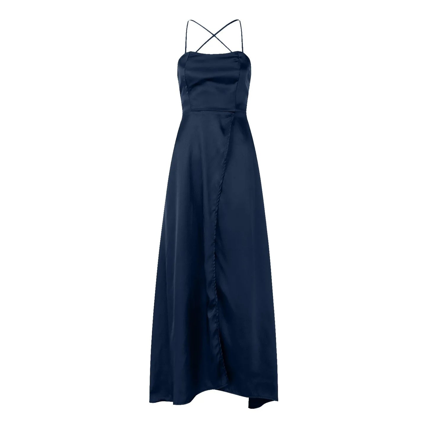 Robe Bleu Marine Dos nu