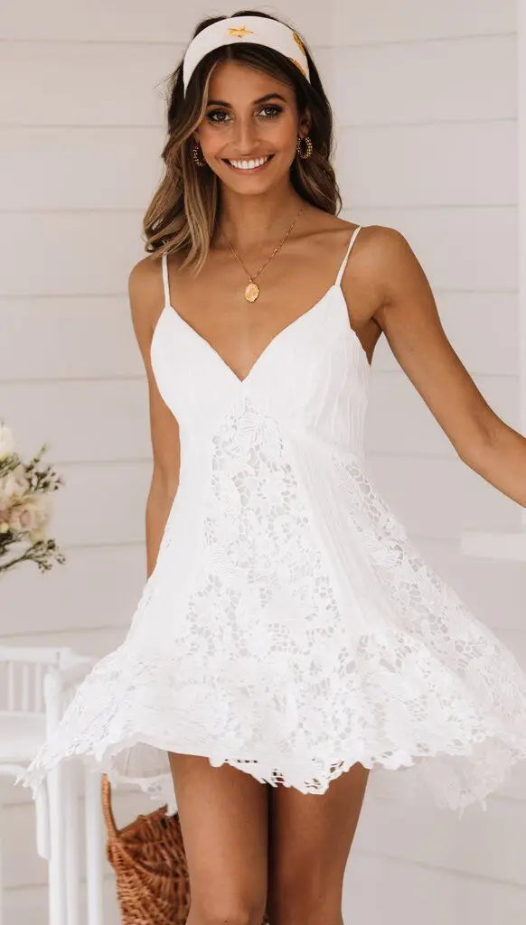 Robe Dentelle Dos nu