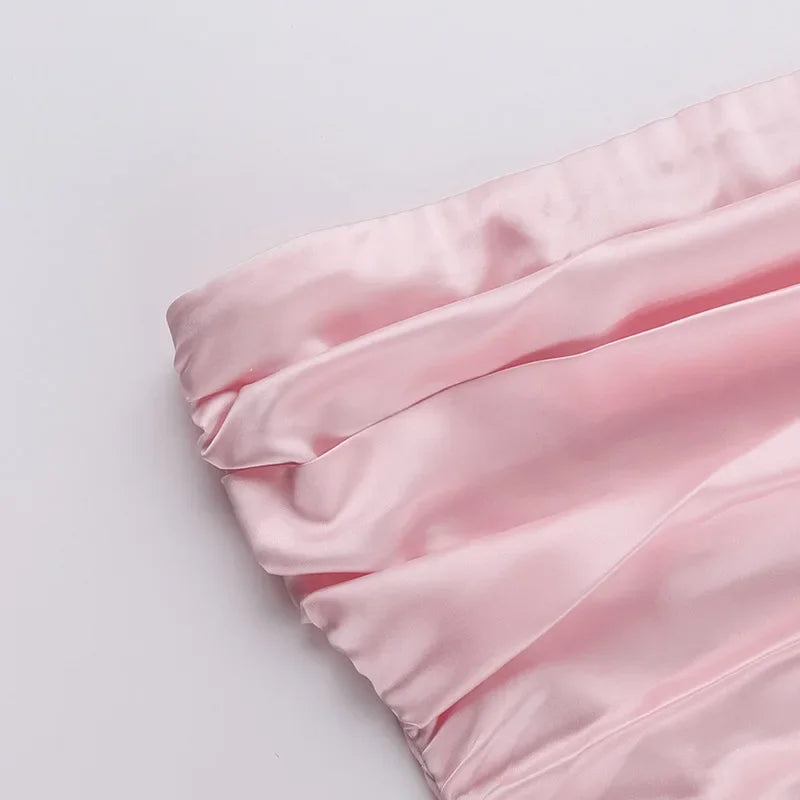 Robe Rose Dos nu