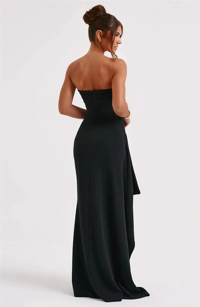 Robe Longue Dos nu Noire