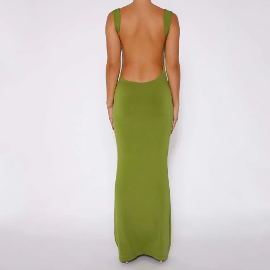 Robe Moulante Dos nu