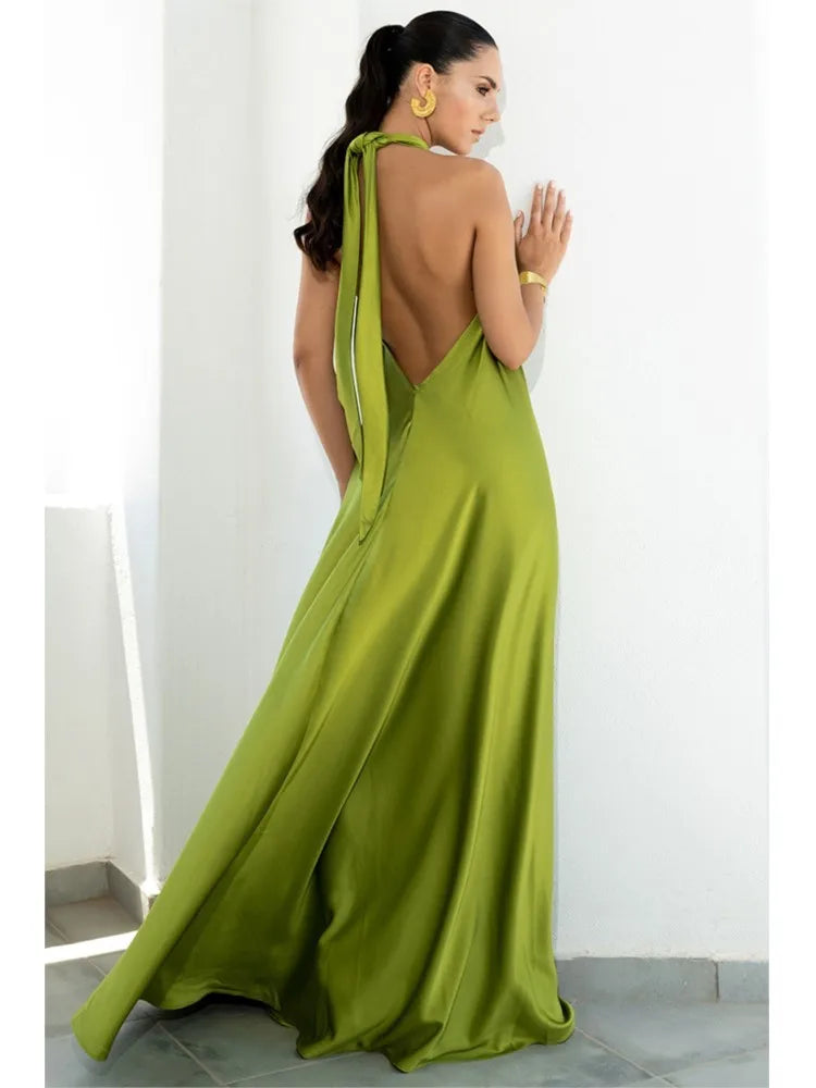 Robe été Dos nu