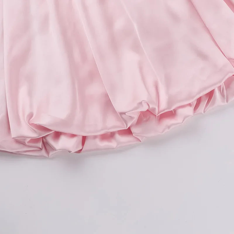 Robe Rose Dos nu