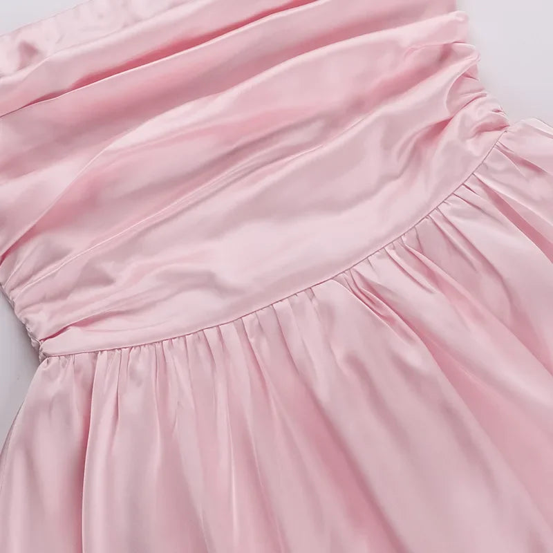 Robe Rose Dos nu