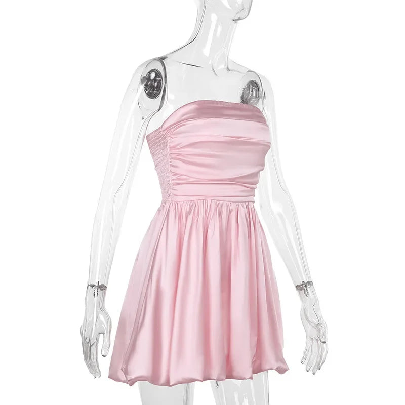 Robe Rose Dos nu