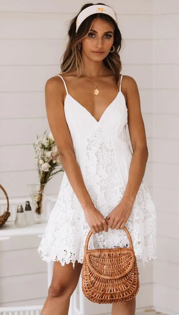 Robe Dentelle Dos nu
