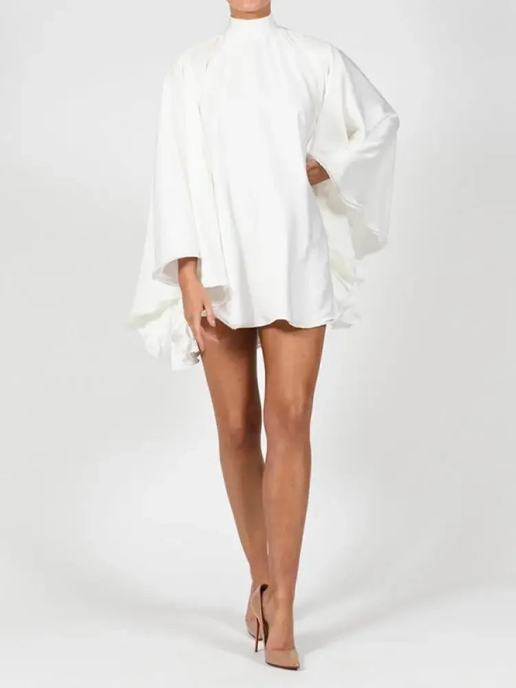 Robe Dos nu Col montant