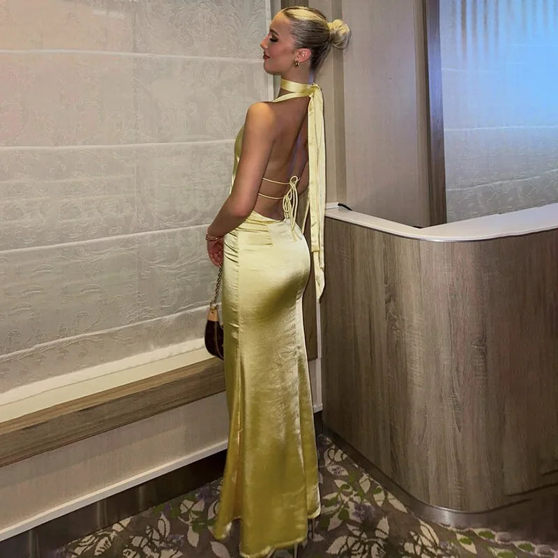 Robe Decolleté Dos nu