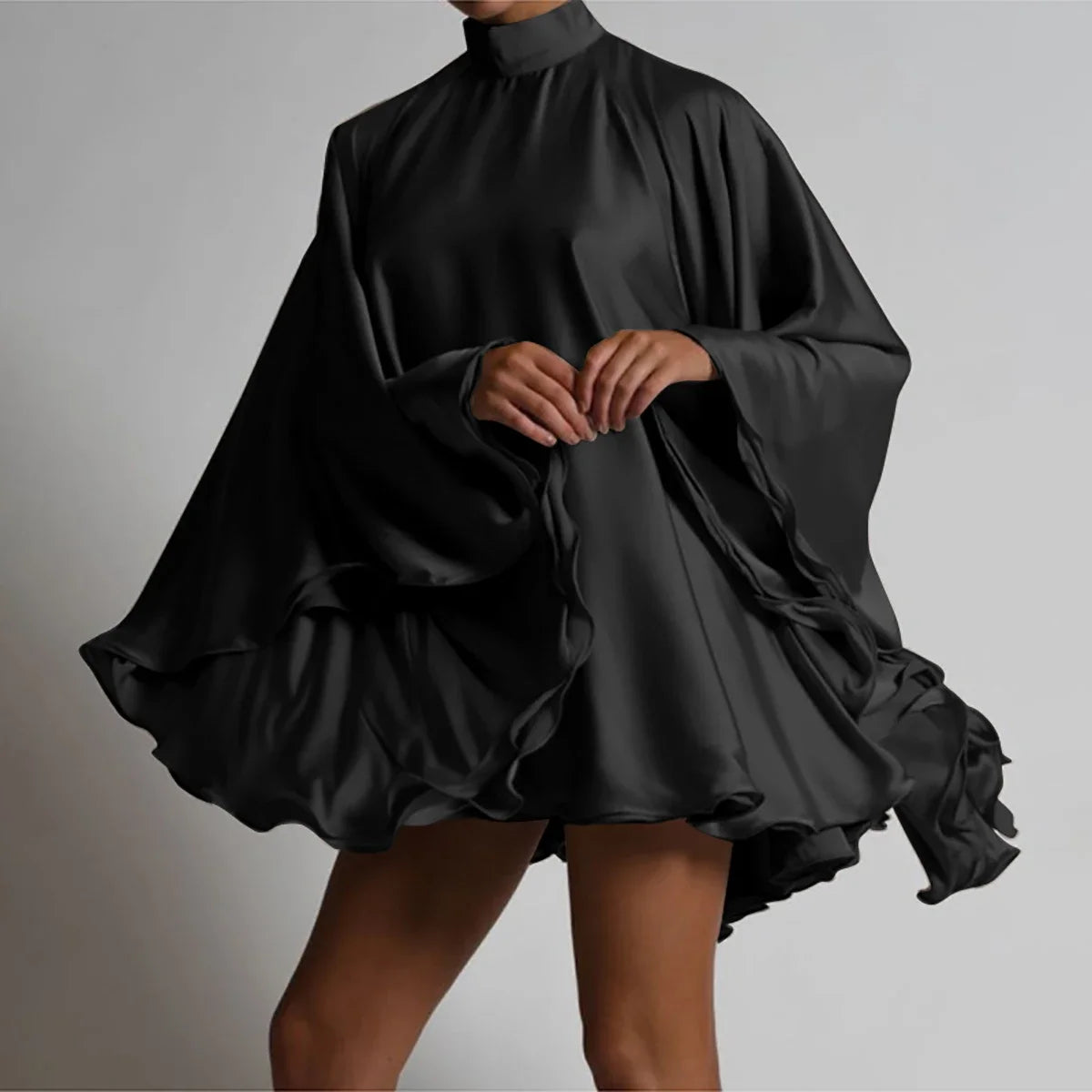Robe Dos nu Col montant