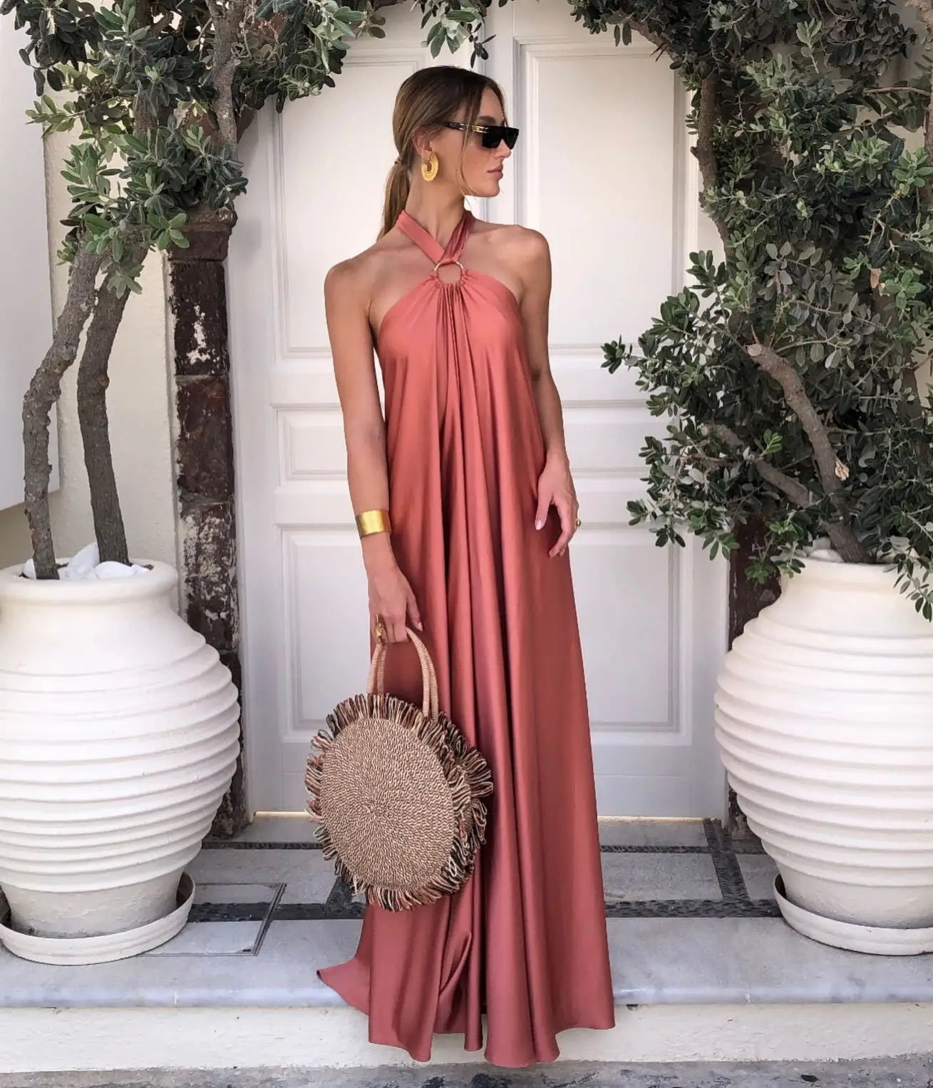 Robe été Dos nu