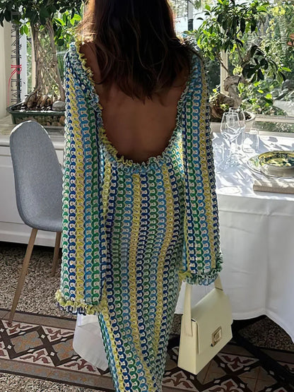 Robe Crochet Dos nu