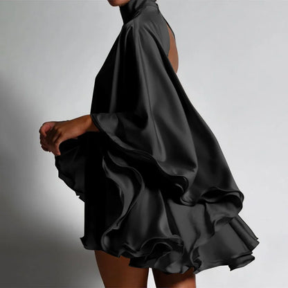 Robe Dos nu Col montant