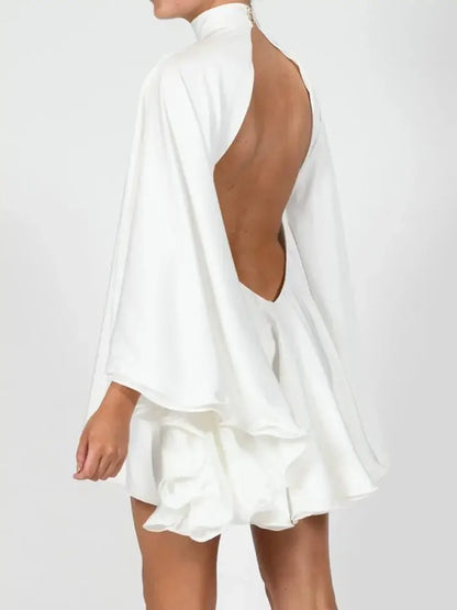 Robe Dos nu Col montant