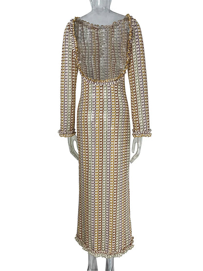 Robe Crochet Dos nu
