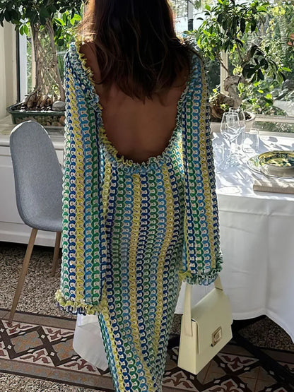 Robe Crochet Dos nu